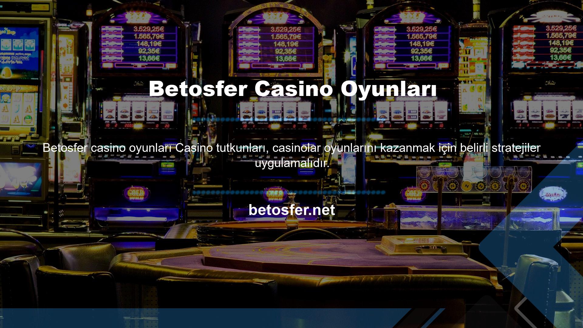 Betosfer Casino Oyunları