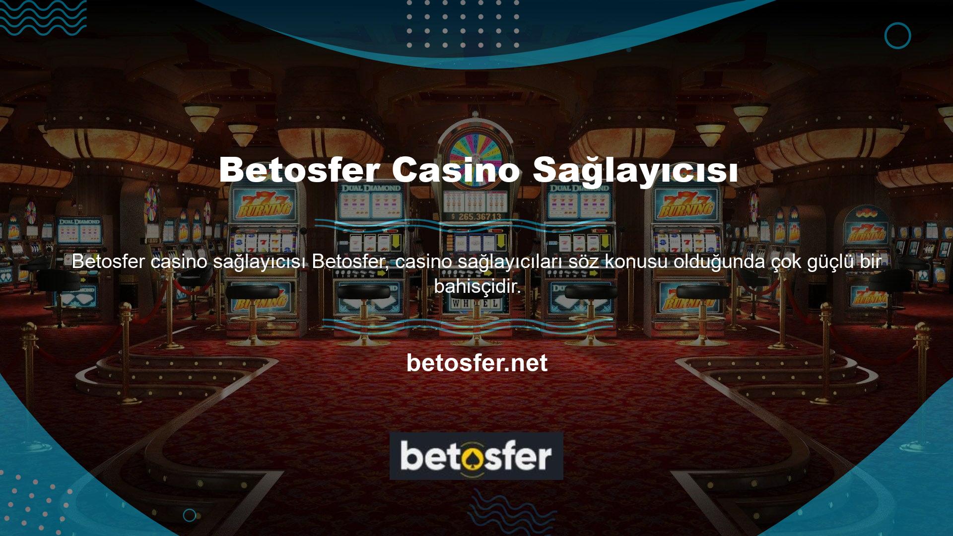 Aslında, birçok oyuncu casino sağlayıcılarının önemini tam olarak anlamıyor